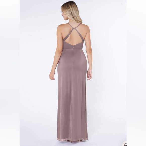 Azazie Kalea Dusk Bridesmaid Dress - Picture 2 of 3